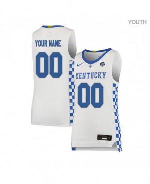 Custom College Basketball Jerseys Kentucky Wildcats Jersey Name and Number Elite Royal Blue